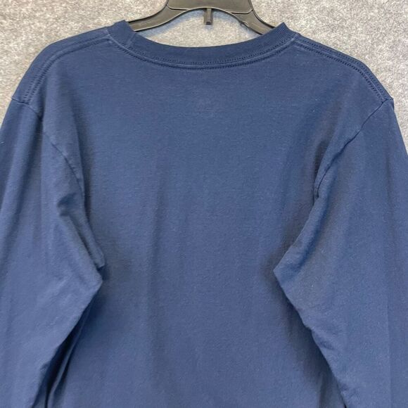 ADIDAS Men’s Long Sleeve T-Shirt OKC Thunder Graphic Navy Blue Size Large - Picture 10 of 12